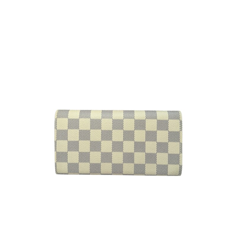 Louis Vuitton Emilie Damier Azur Wallet  Ballerina  Rose<br />
<br />
Date Code: TA4137<br />
<br />
Dimensions:<br />
<br />
In very good condition. Slight corner wear