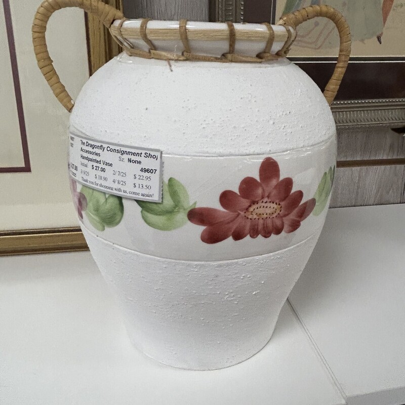 Handpainted Vase