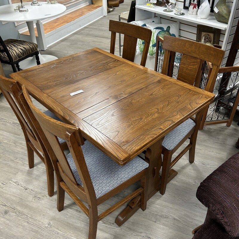 Walnut Kitchen Table 4cha