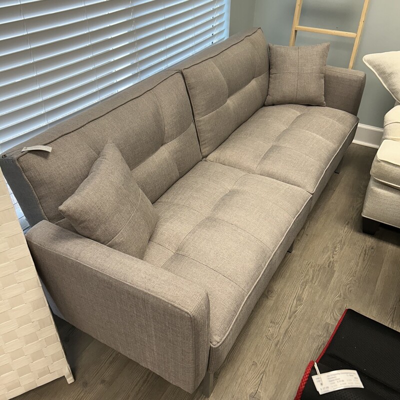 Gray Sofa/twin Bed