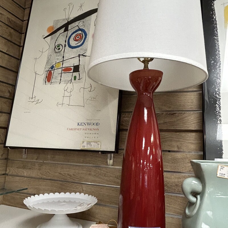 Red Base Lamps