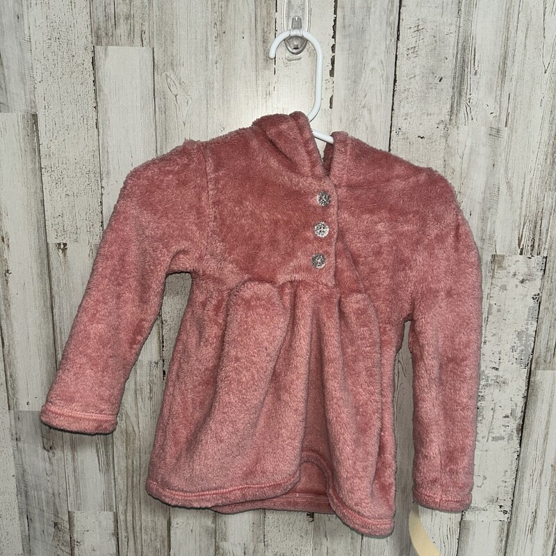 2T Mauve Fuzzy Hoodie