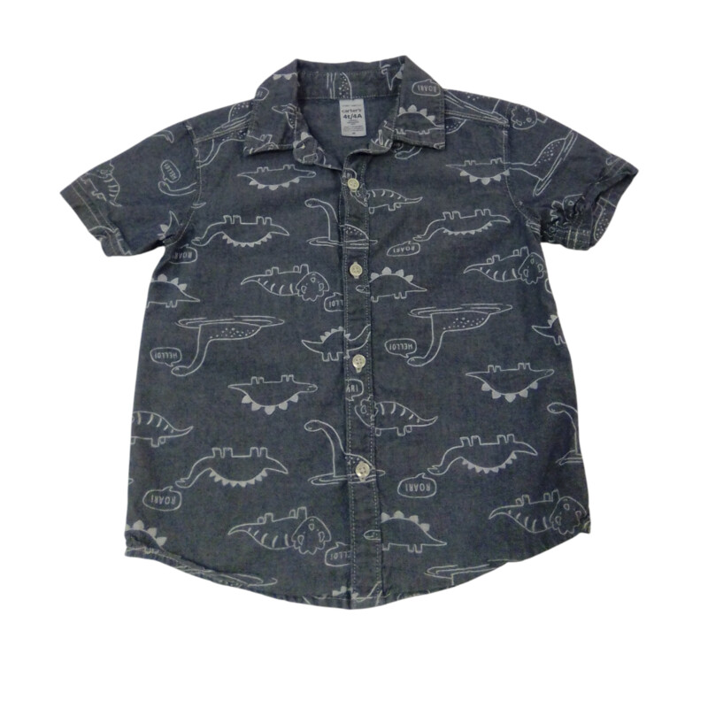 Shirt: Denim/Dinos, Boy, Size: 4t

Located at Pipsqueak Resale Boutique inside the Vancouver Mall, Suite 230, (upstairs between Round 1 and Golds Gym) or online at: #pipsqueakresale

All items are photographed prior to being steamed. Cross posted, items are located at #PipsqueakResaleBoutique, payments accepted: cash, paypal & credit cards. Any flaws will be described in the comments. More pictures available with link above. Local pick up available at the #VancouverMall, tax will be added (not included in price), shipping available (not included in price, *Clothing, shoes, books & DVDs for $6.99; please contact regarding shipment of toys or other larger items), item can be placed on hold with communication, message with any questions. Join Pipsqueak Resale - Online to see all the new items! Follow us on IG @pipsqueakresale & Thanks for looking! Due to the nature of consignment, any known flaws will be described; ALL SHIPPED SALES ARE FINAL. All items are currently located inside Pipsqueak Resale Boutique as a store front items purchased on location before items are prepared for shipment will be refunded.

#resalerocks #shopsmall #pipsqueakresale #shopvanmall #vancouverwa #portland #reusereducerecycle #fashiononabudget #chooseused #consignment #savemoney #shoplocal #weship  #shopvanmall #vancouvermall #vancouver #vancouverwashington #keepusopen #shoplocalonline #resale #resaleboutique #mommyandme #minime #fashion #reseller #usedclothing #usedtoys #secondhand #consign #store #clothes #womensclothes #kidsclothes #shopvancouvermall