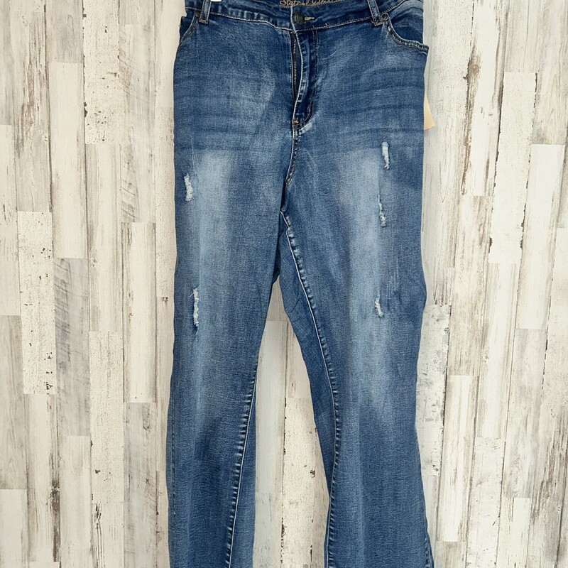 Sz22 Distress Jeans