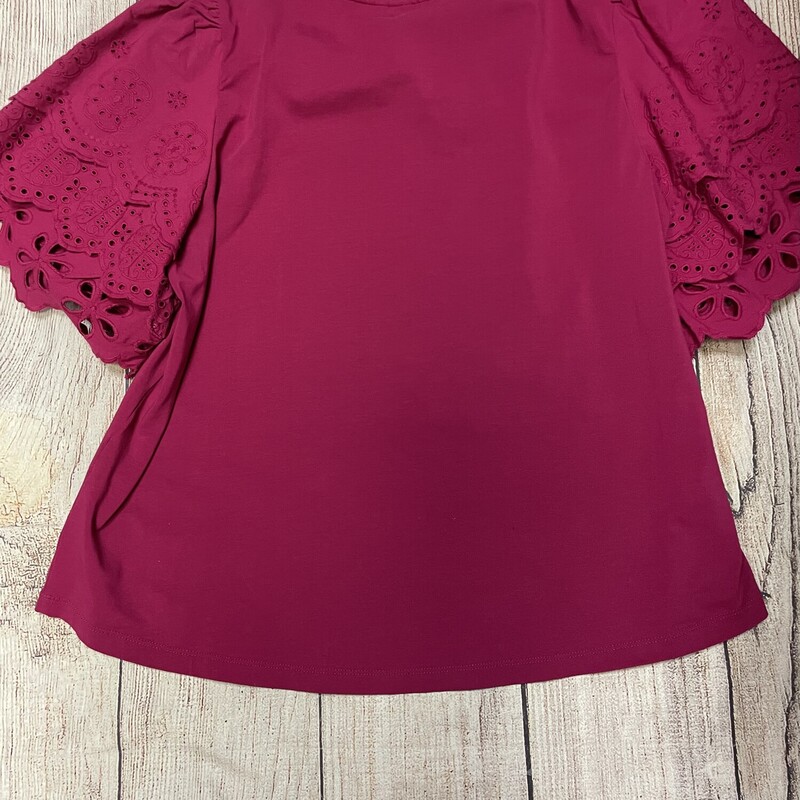 Chicos Top, Coral, Size: XL