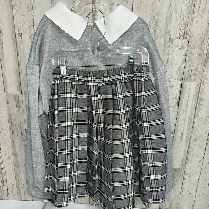 12 2pc Grey Sweatshirt Se, Grey, Size: Girl 10 Up