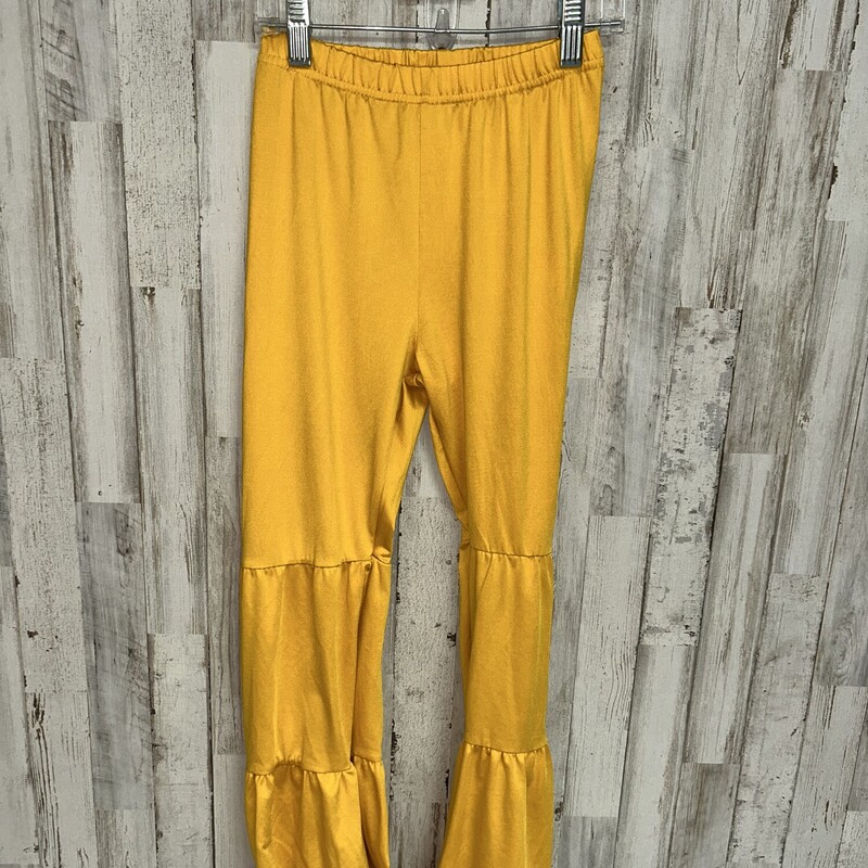 10 Yellow Tier Flares, Yellow, Size: Girl 10 Up