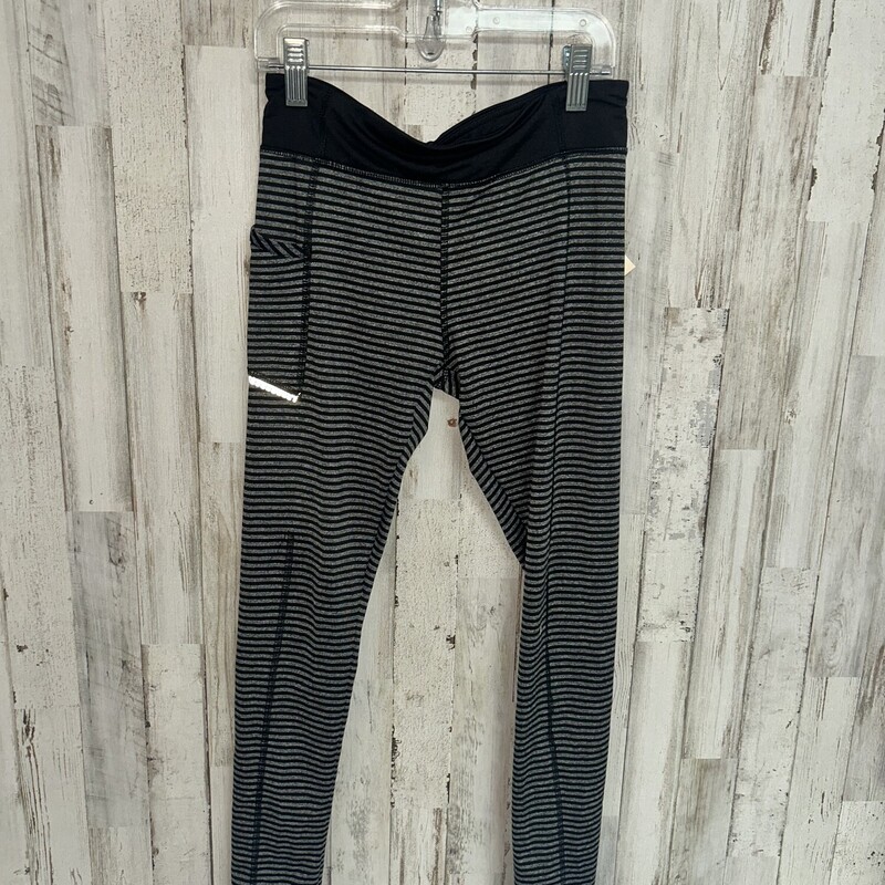 10/12 Black Stripe Leggin