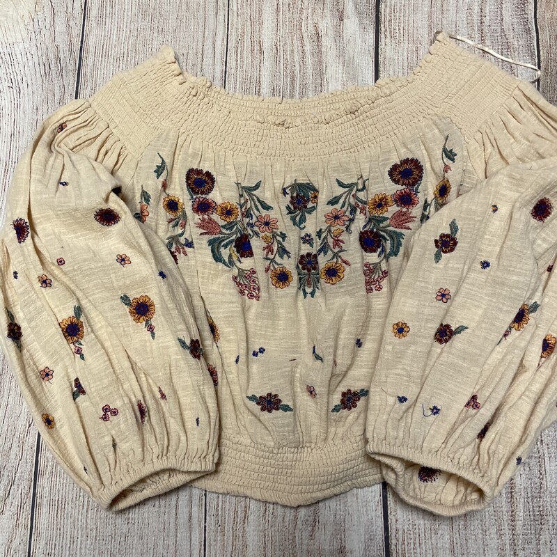 Free People Top, Khaki, Size: Medium