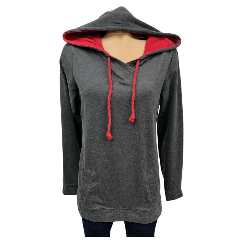 Roots, Gray/red, Size: L