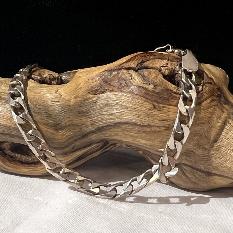 Sterling chain bracelet