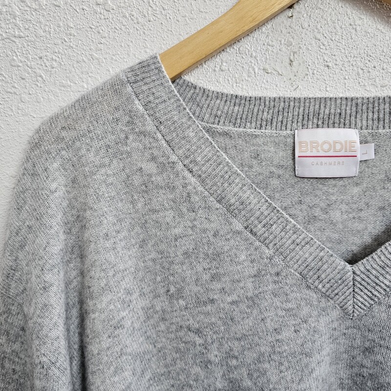 Brodie Cashmere, Grey, Size: Large