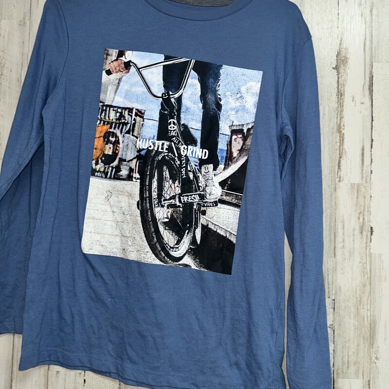 18 Blue Hustle Longsleeve