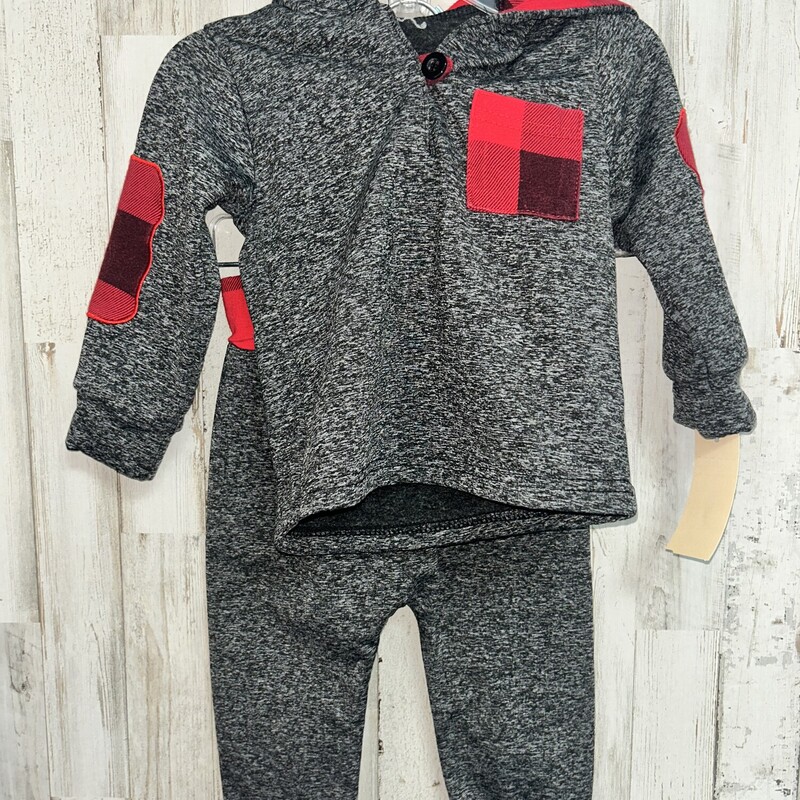 12M 2pc Grey Heather Set