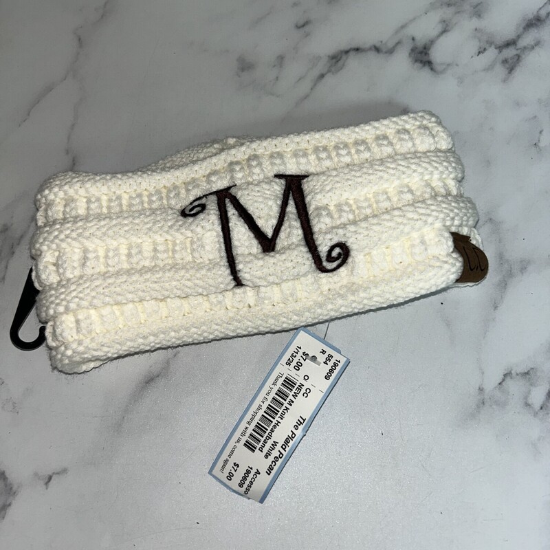 NEW M Knit Headband