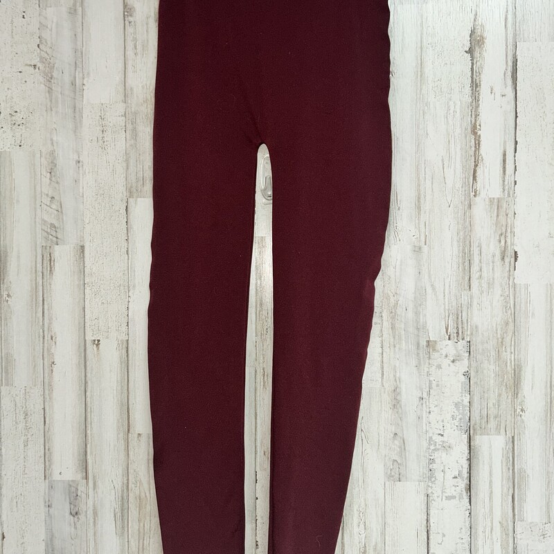 O/S Maroon Leggings