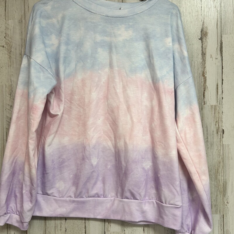 S Purple Ombre Dye Top, Purple, Size: Ladies S