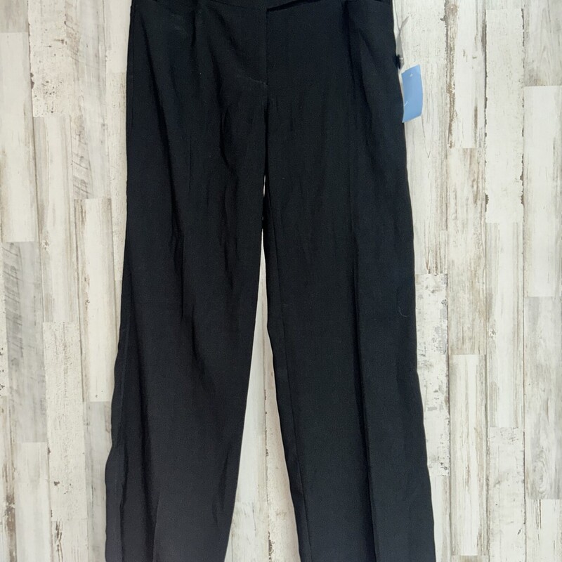 M Black Button Pants