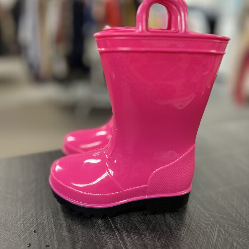 Pink Rain Boots