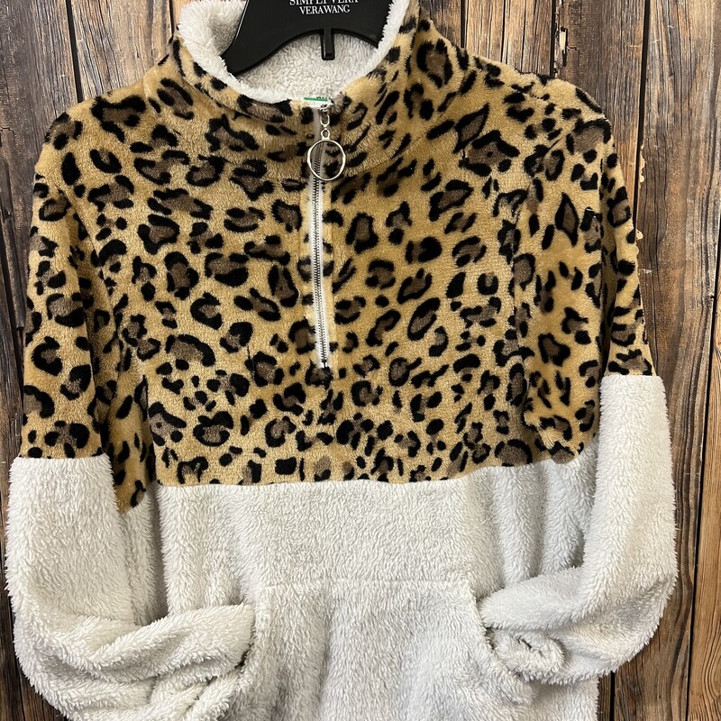 Beige W-animal Print Half