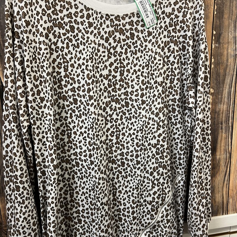 Animal Print Shirt, Size: Medium