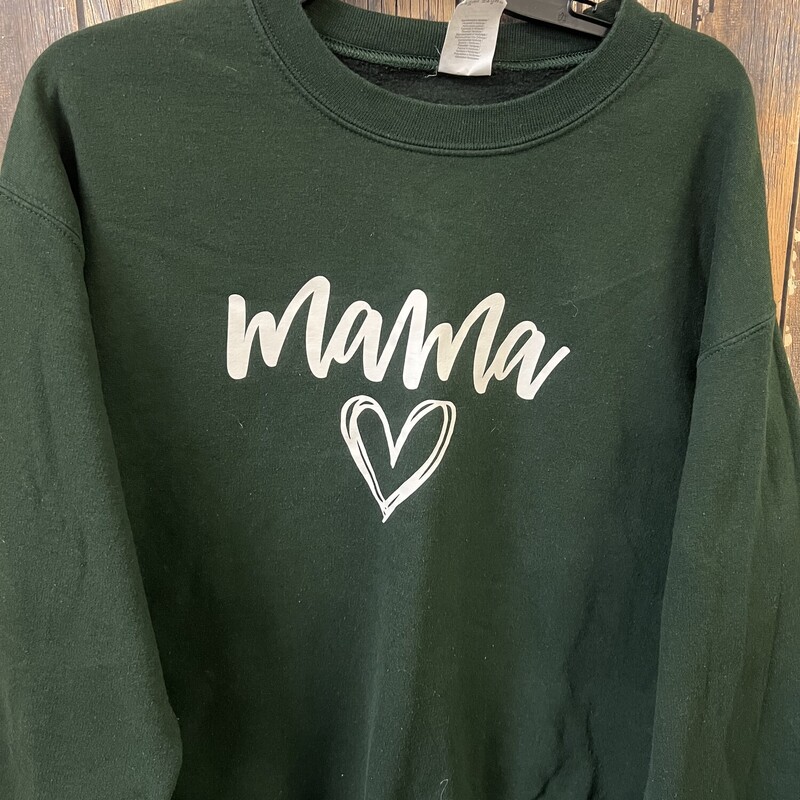 Green Mama Sweatshirt, Size: M