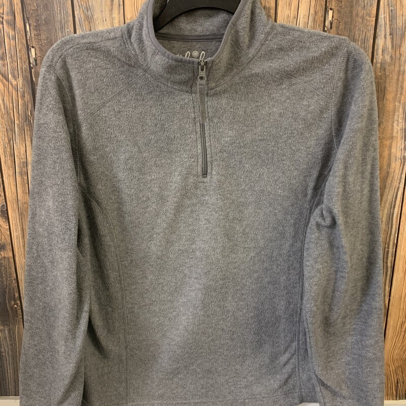 Gray 1/4 Zip Pullover