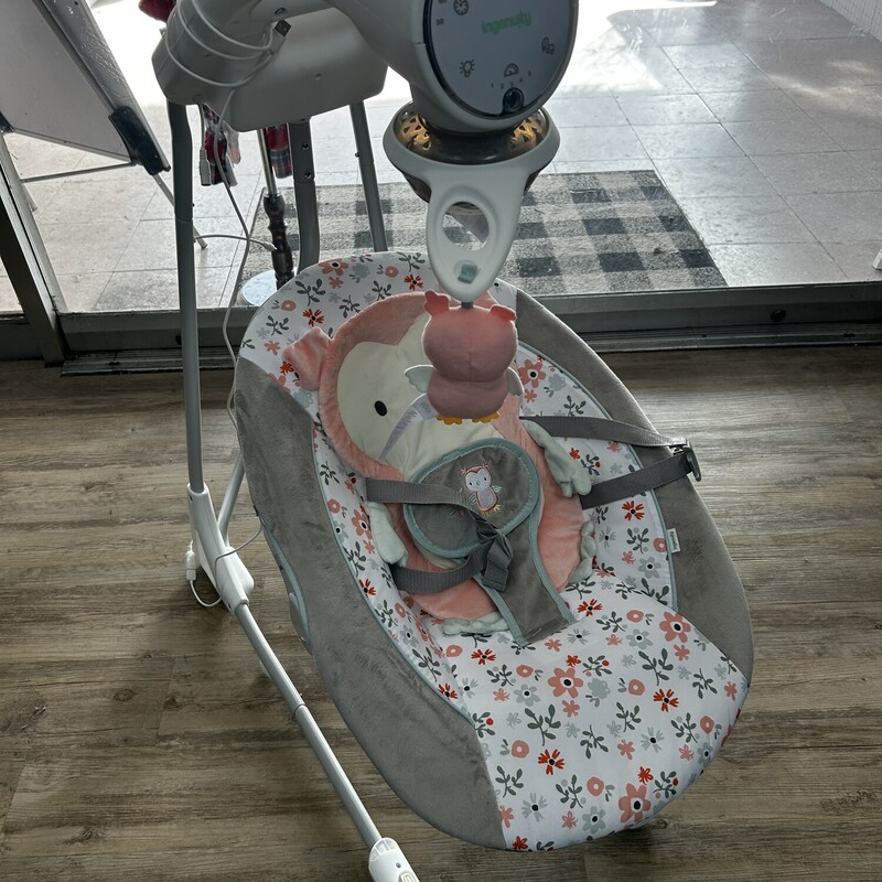 5 Speed Owl Baby Swing