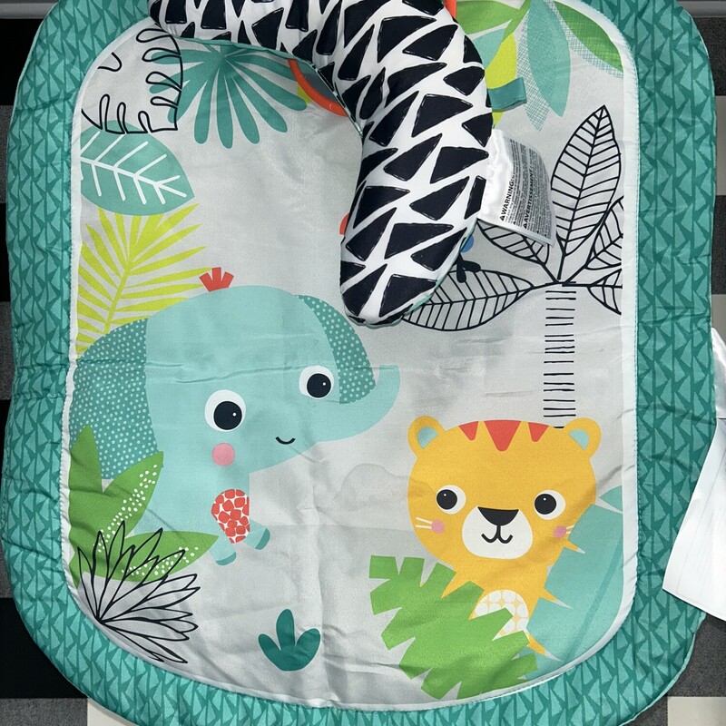 Teal Animal Play Mat