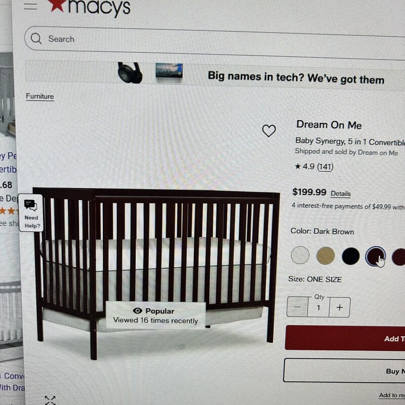 Rory Convertible Crib