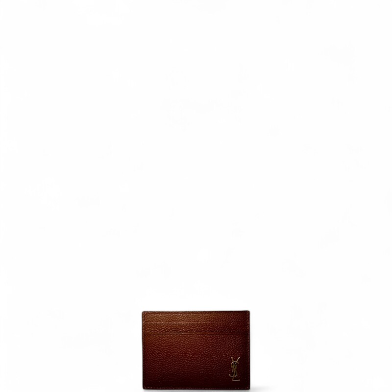 Saint Laurent Tiny Cassandre Wallet

Brown

Style Code:GUE607603.1121

Very good condition. Light scratching on hardware.

Comes with the original dust bag and box.