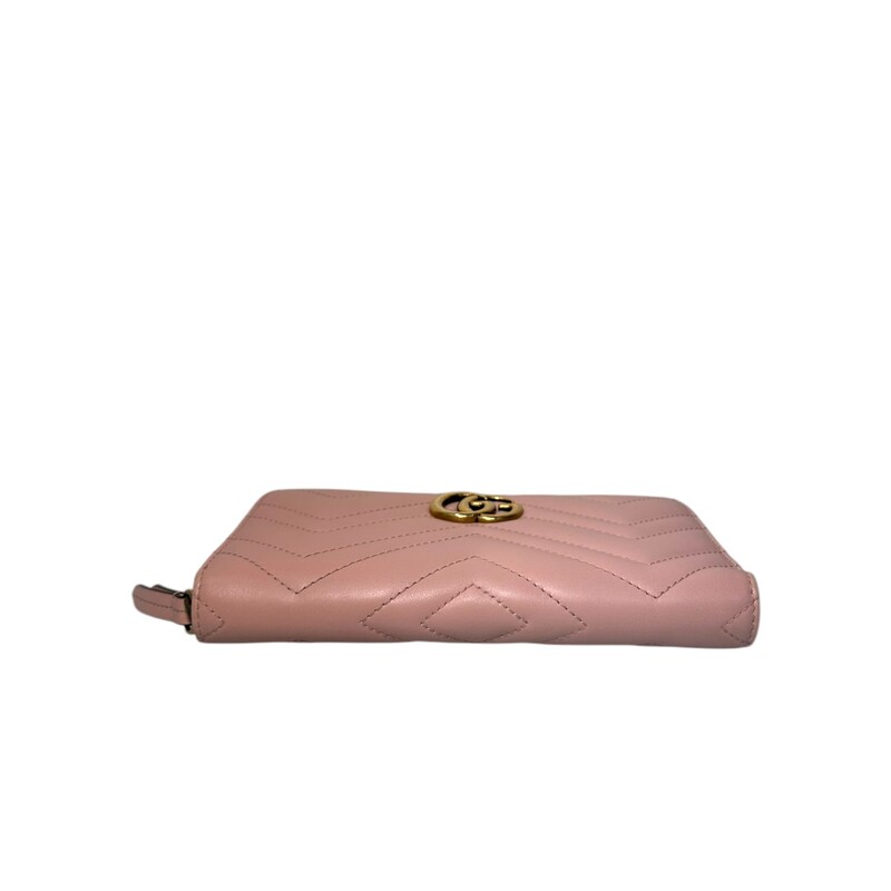 Gucci Marmont Zip Around Wallet<br />
<br />
Style Code: 443123.2149<br />
<br />
Very good condition. Minor corner wear.<br />
<br />
Does not come with original box or dust bag.