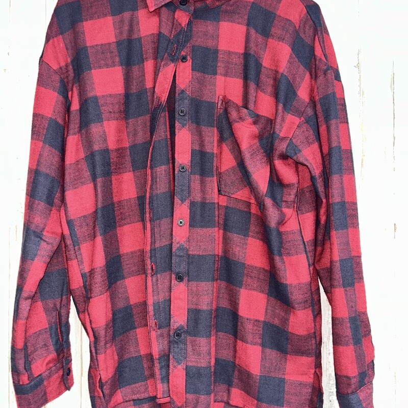 S/M Navy/Red Flannel