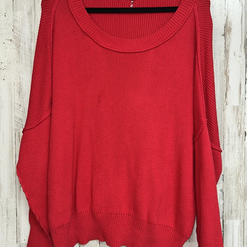 S/M Red Knit Sweater