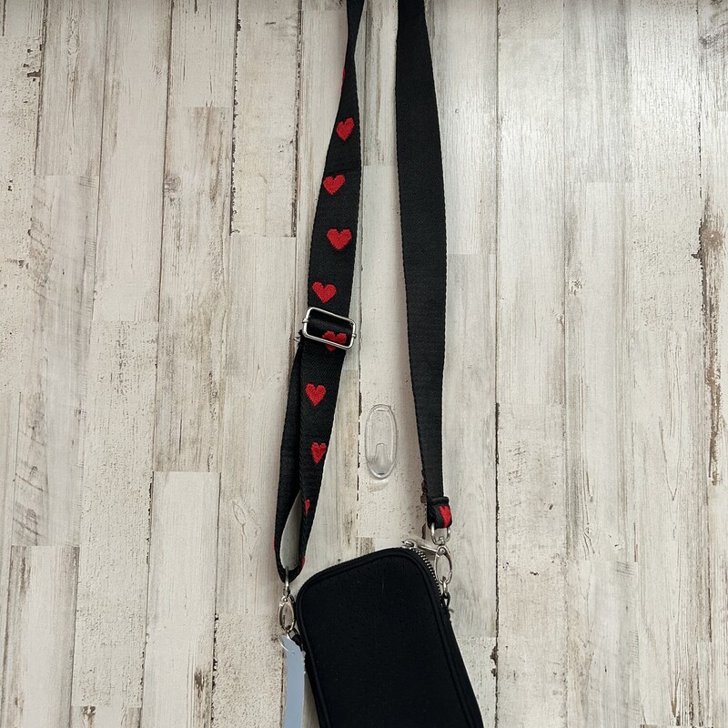 Black Heart Strap Crossbo