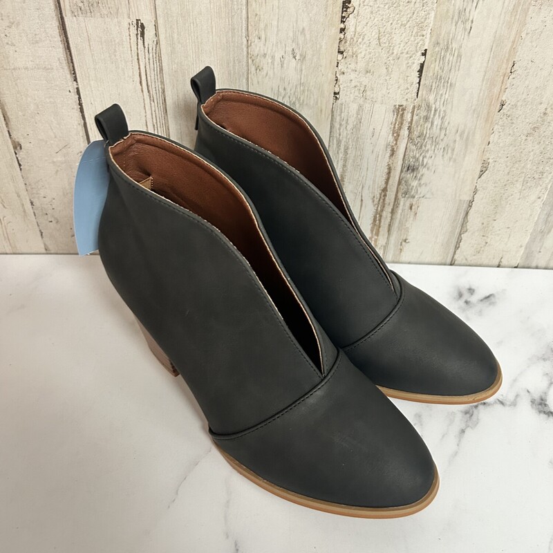 A7 Black Split Booties