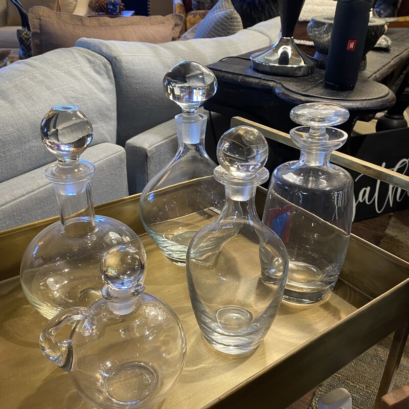 5 Piece Decanter Set