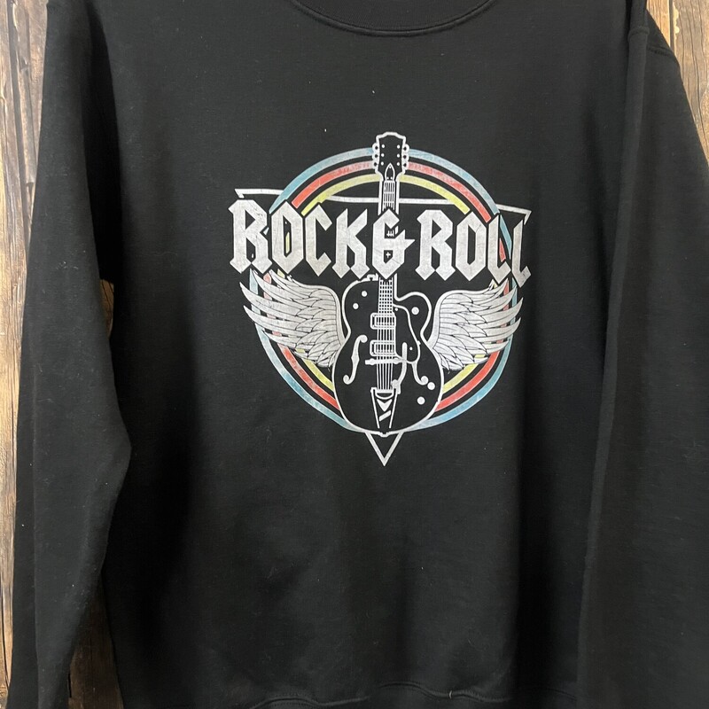 Black Rock/roll Sweatshirt, Size: S