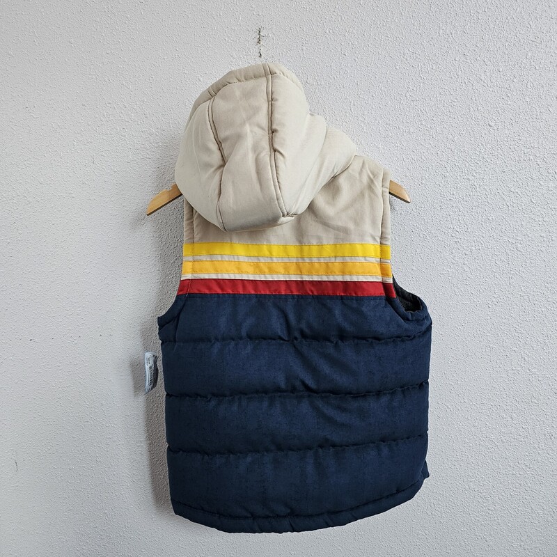 Yo. Puffer Multicolored, Navyyewl, Size: Xxs