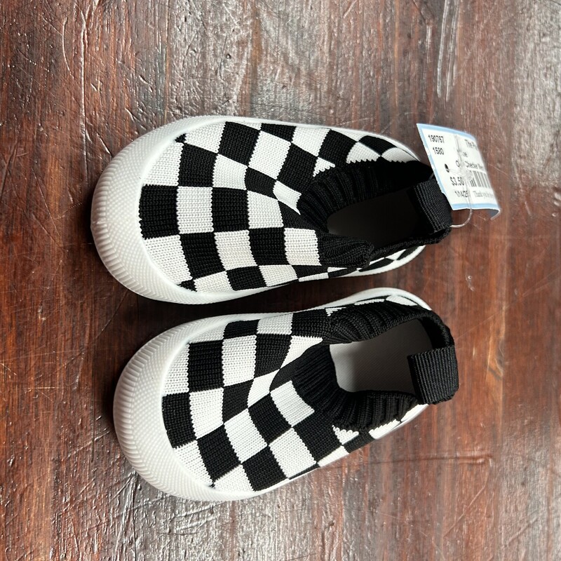 3 Checker Mesh Sneakers