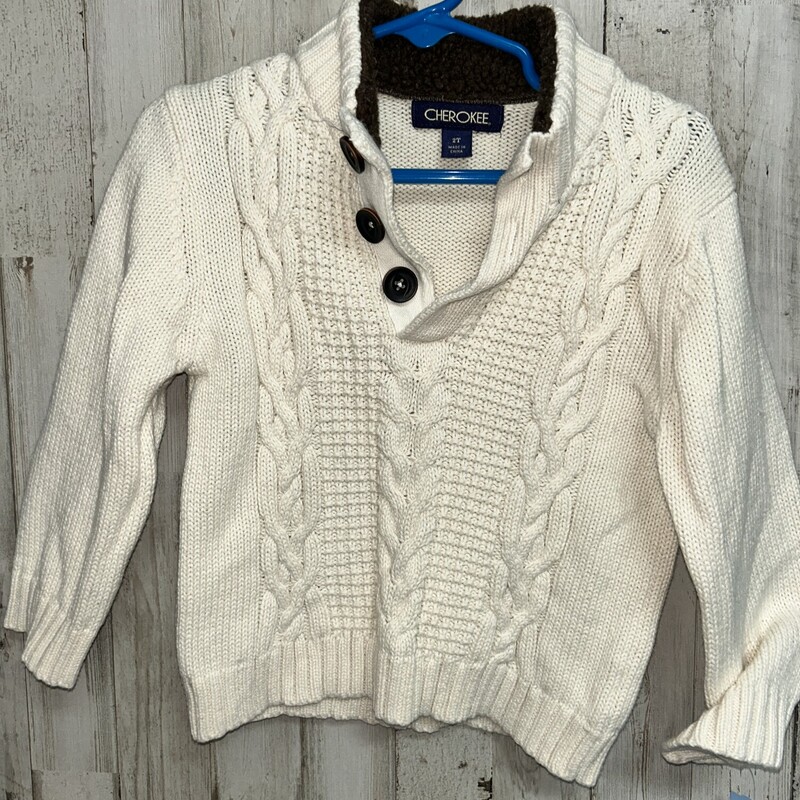 2T Beige Knit Pullover