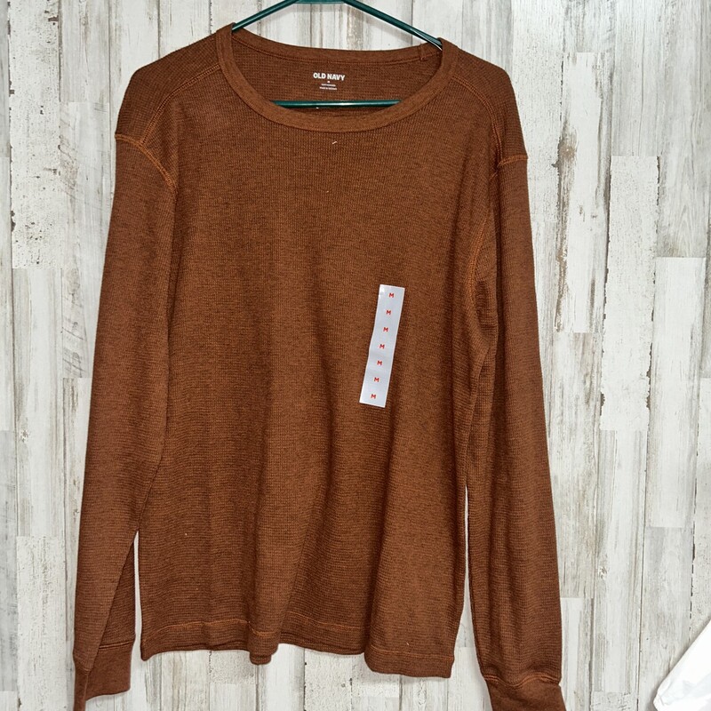 M Rust Thermal Tee, Orange, Size: Ladies M