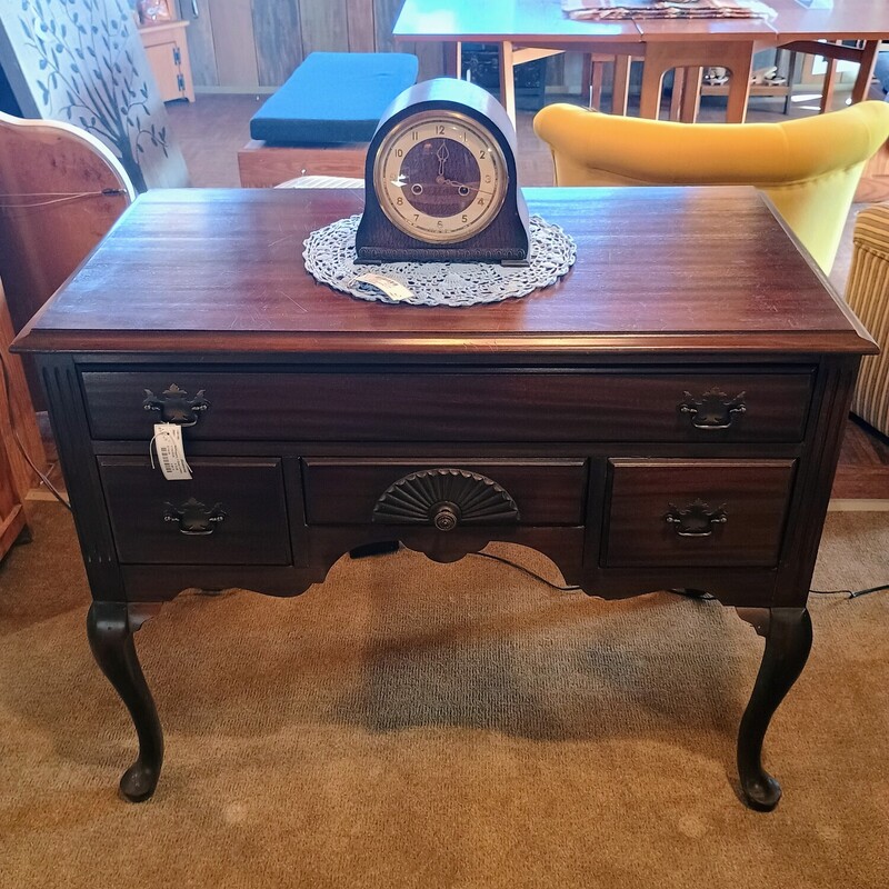 Mahogany 4 Draw Lowboy