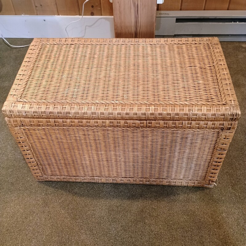 Wicker Storage Chest