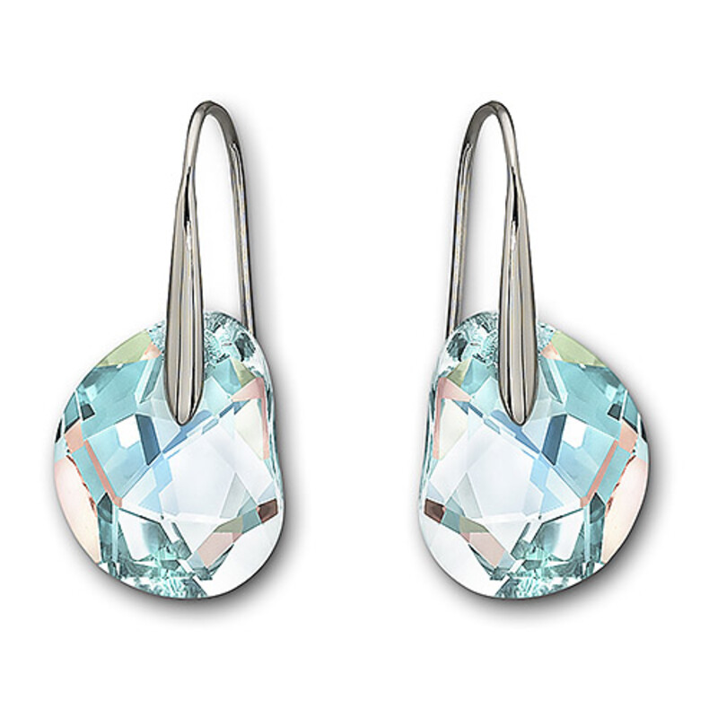 Swarovski Crystal Galet Drop Earrings
Blue Silver Size: Medium