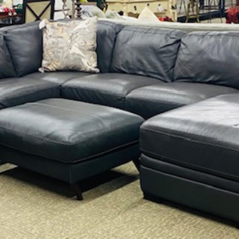 Italian Leather Sectional