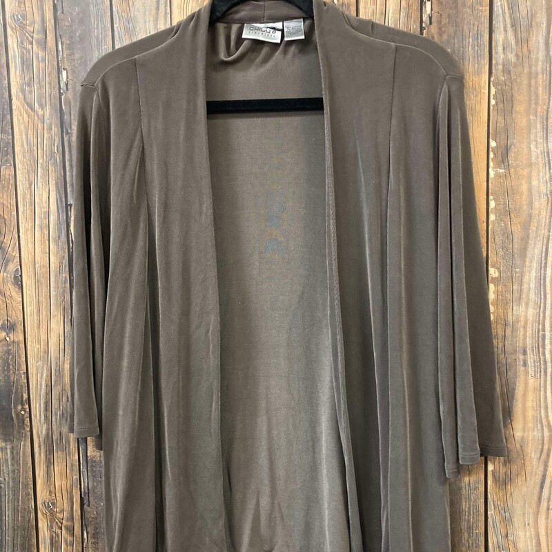 Chicos Brown Cardigan, Size: 1