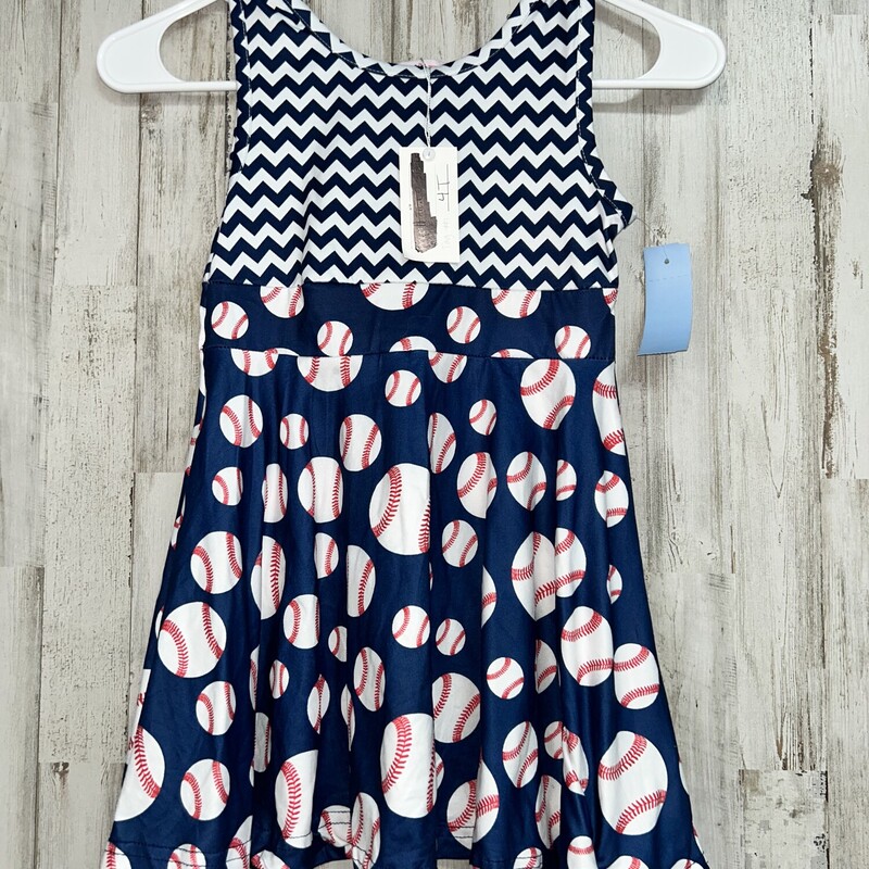 NEW 4T Baseball Dress, Blue, Size: Girl 4T