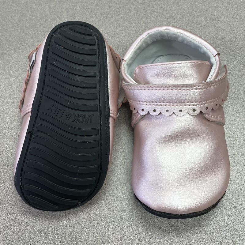 Jack & Lily Mocassin, Rosegold, Size: 18-24M