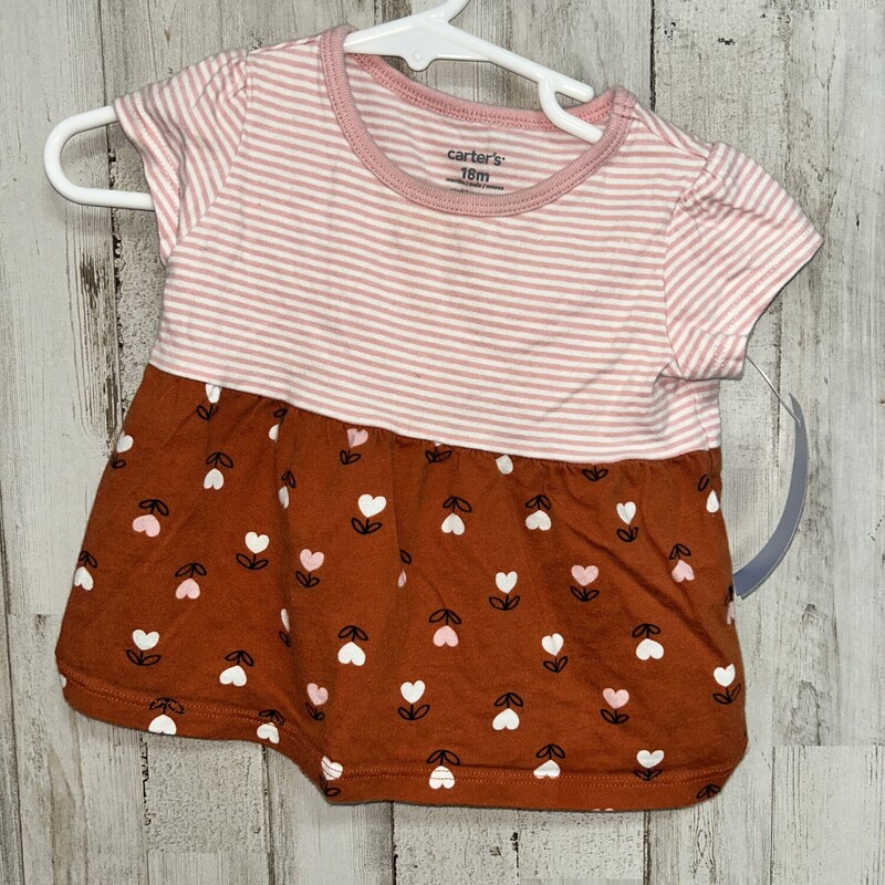 18M Orange Stripe Top